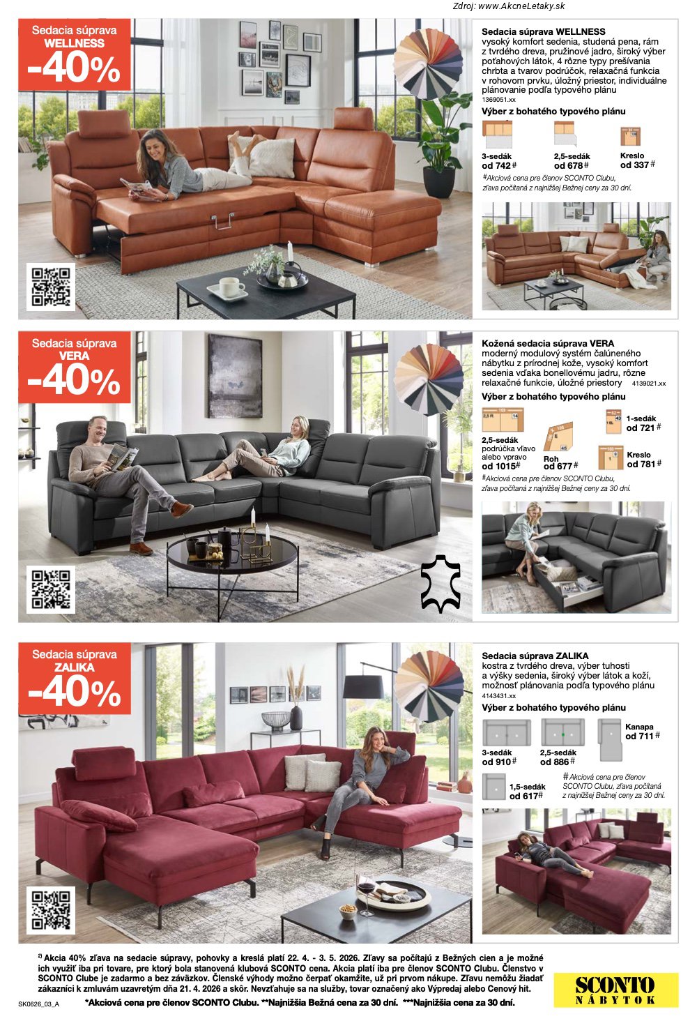 Leták Sconto (22. 4. - 19. 5. 2026) - strana 3 z 24