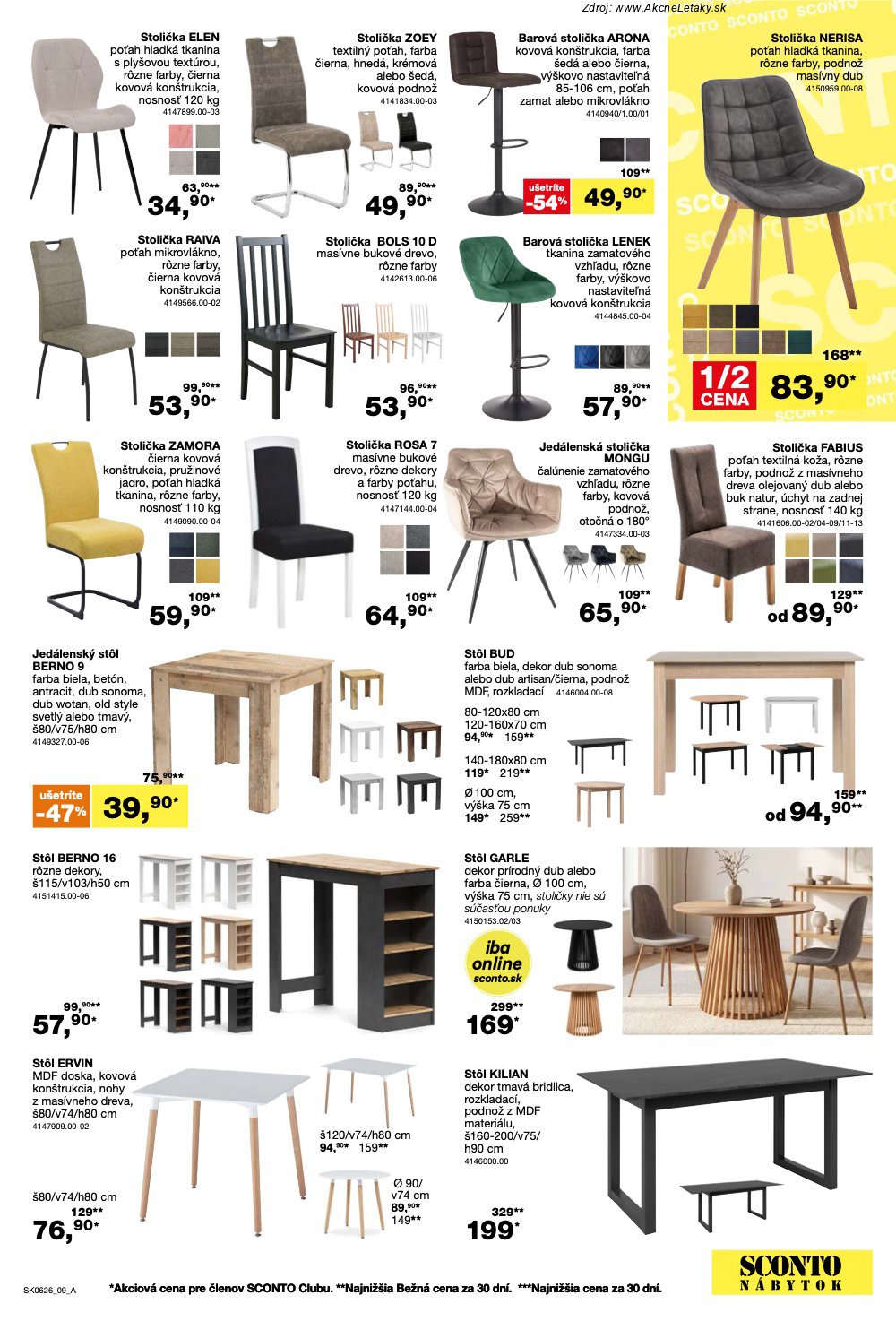 Leták Sconto (22. 4. - 19. 5. 2026) - strana 9 z 24