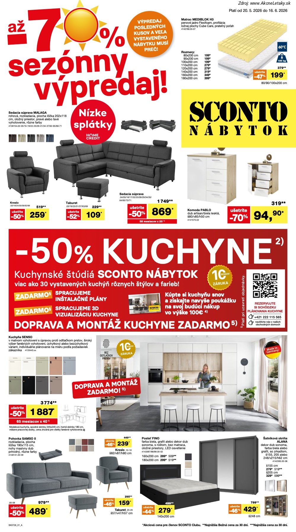 Leták Sconto - strana 1