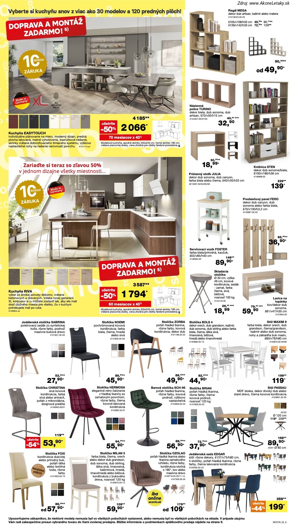 Leták Sconto - strana 2
