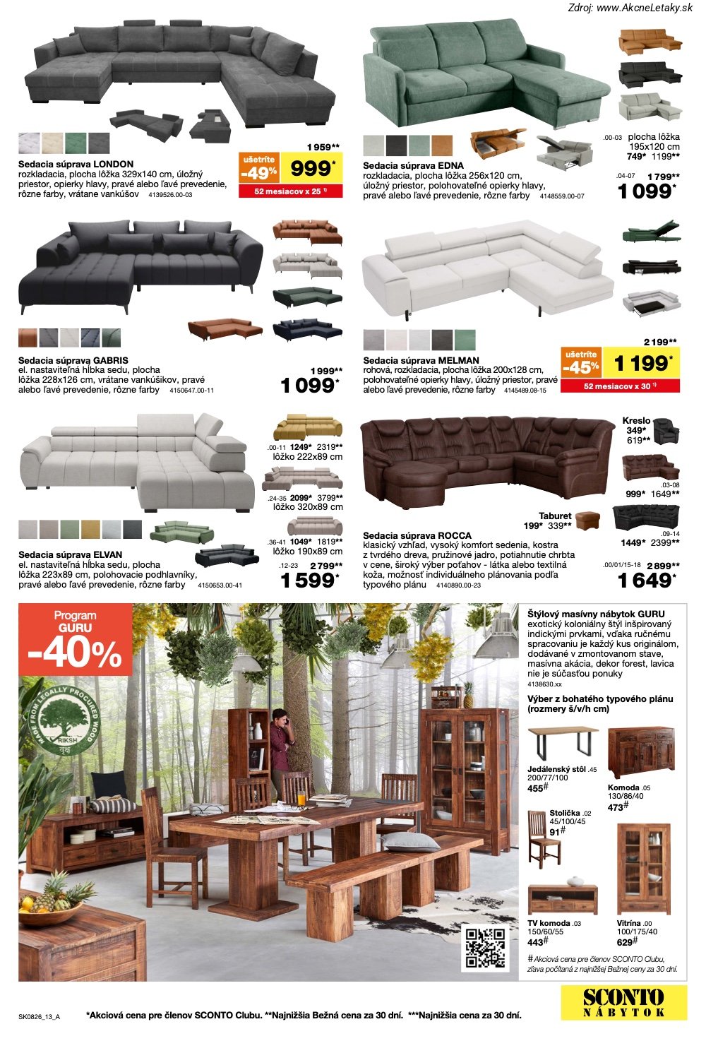 Leták Sconto (17. 6. - 14. 7. 2026) - strana 13 z 24