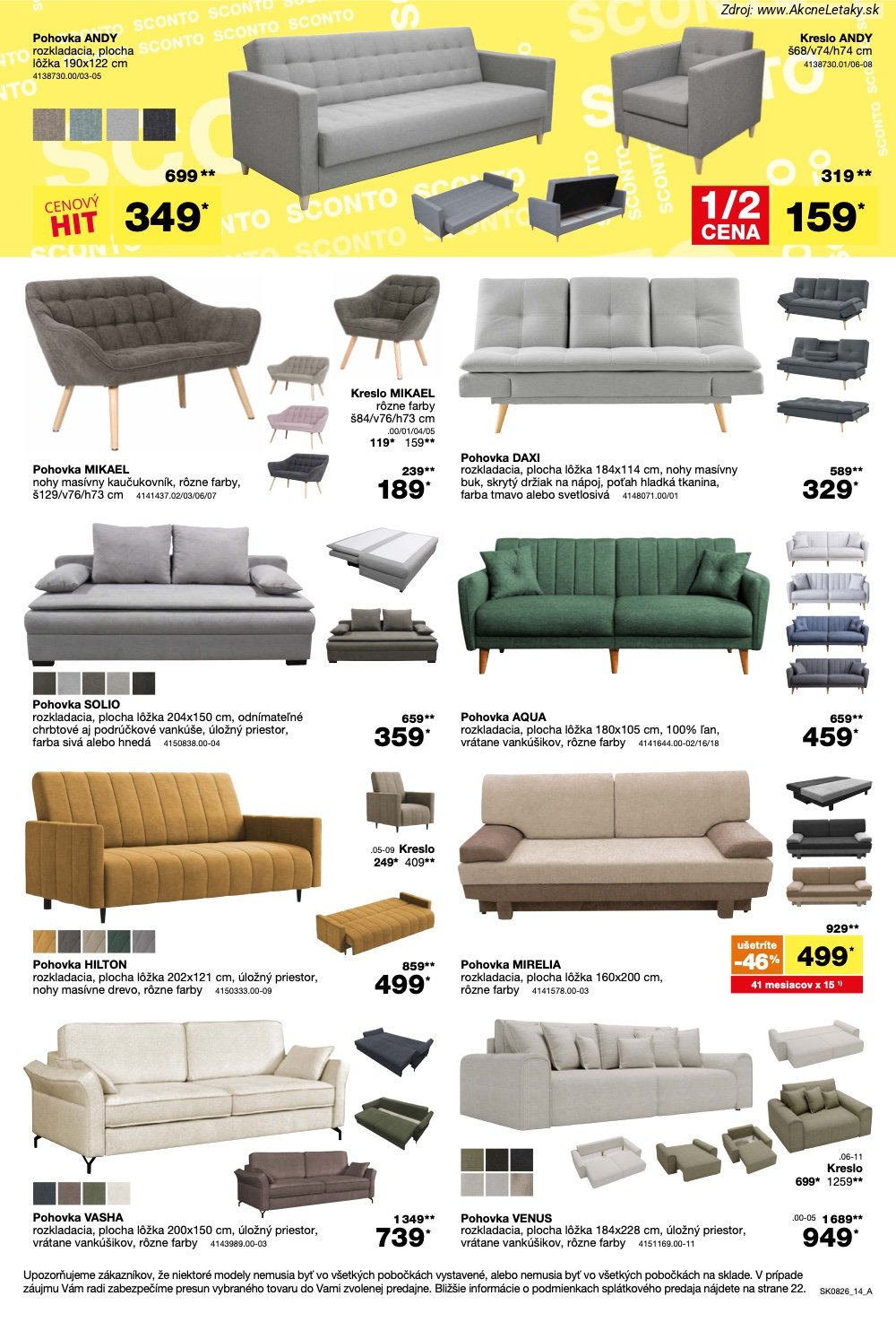 Leták Sconto (17. 6. - 14. 7. 2026) - strana 14 z 24
