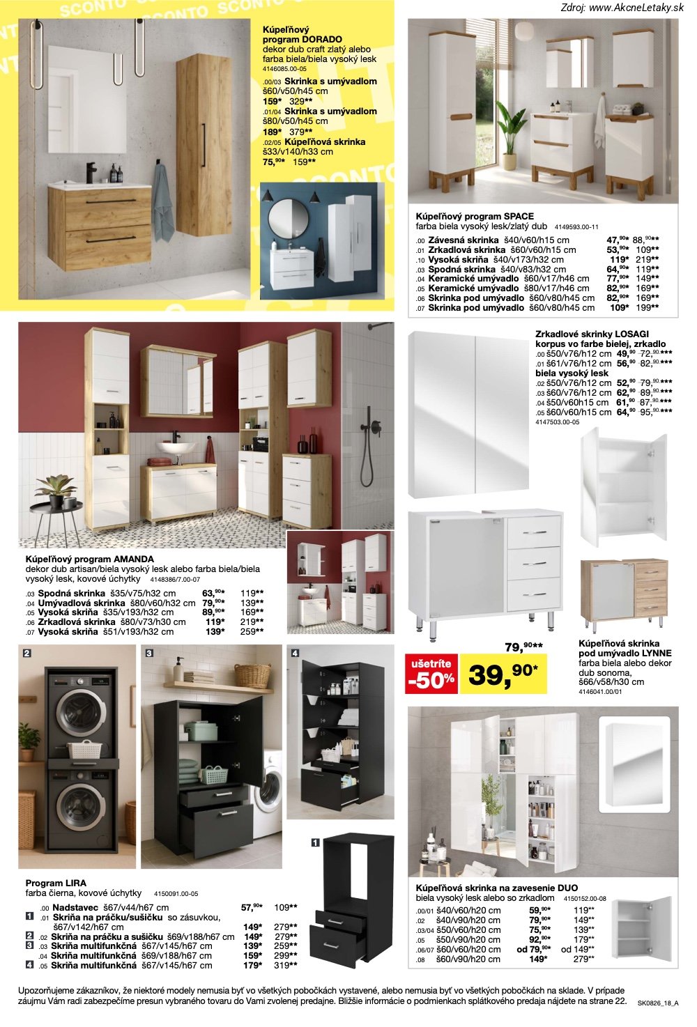Leták Sconto (17. 6. - 14. 7. 2026) - strana 18 z 24