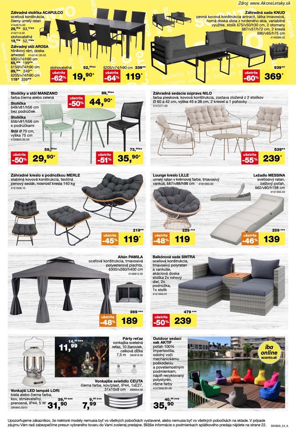 Leták Sconto (17. 6. - 14. 7. 2026) - strana 24 z 24