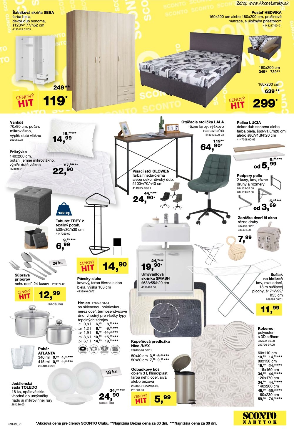 Leták Sconto (15. 7. - 4. 8. 2026) - strana 21 z 24