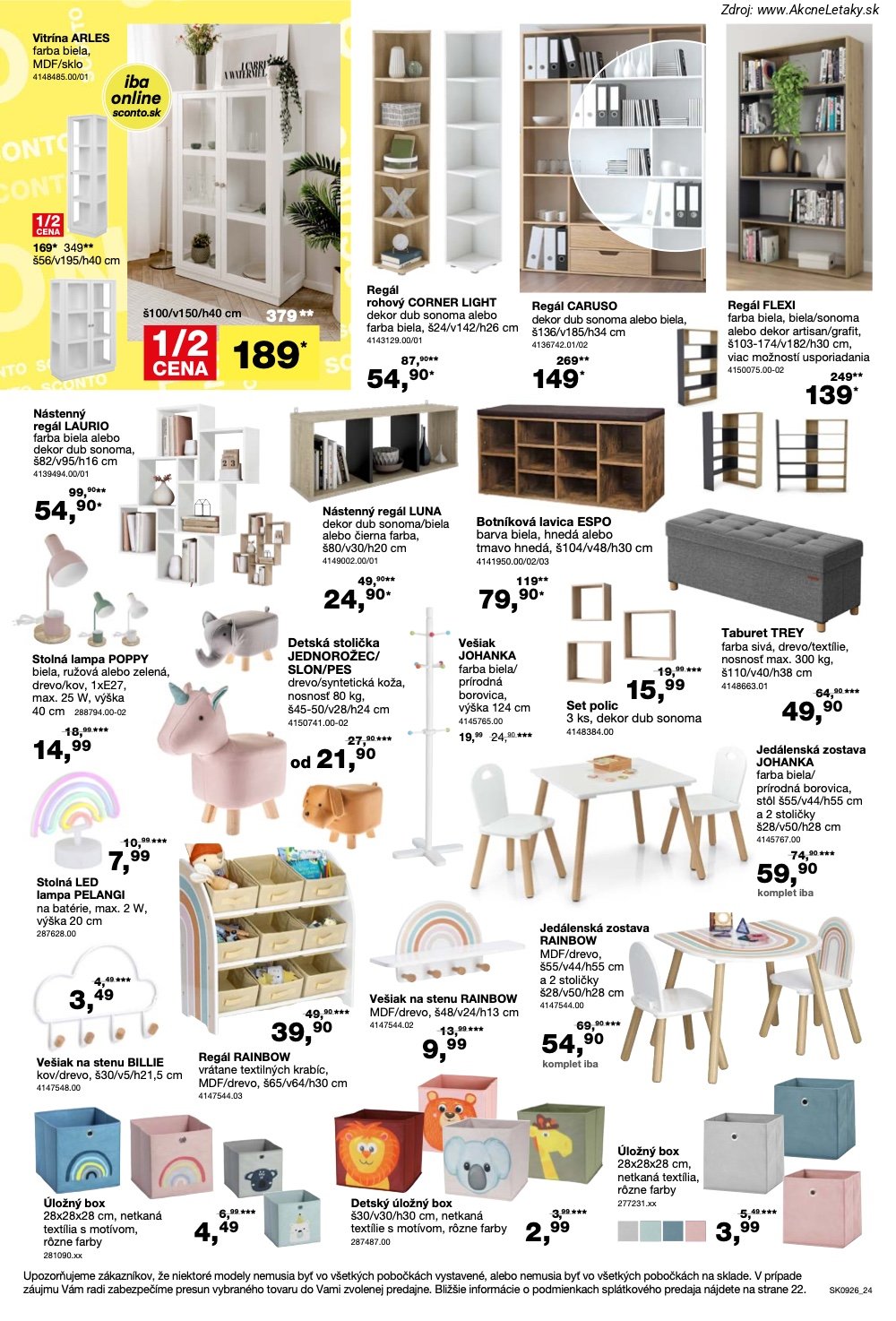 Leták Sconto (15. 7. - 4. 8. 2026) - strana 24 z 24