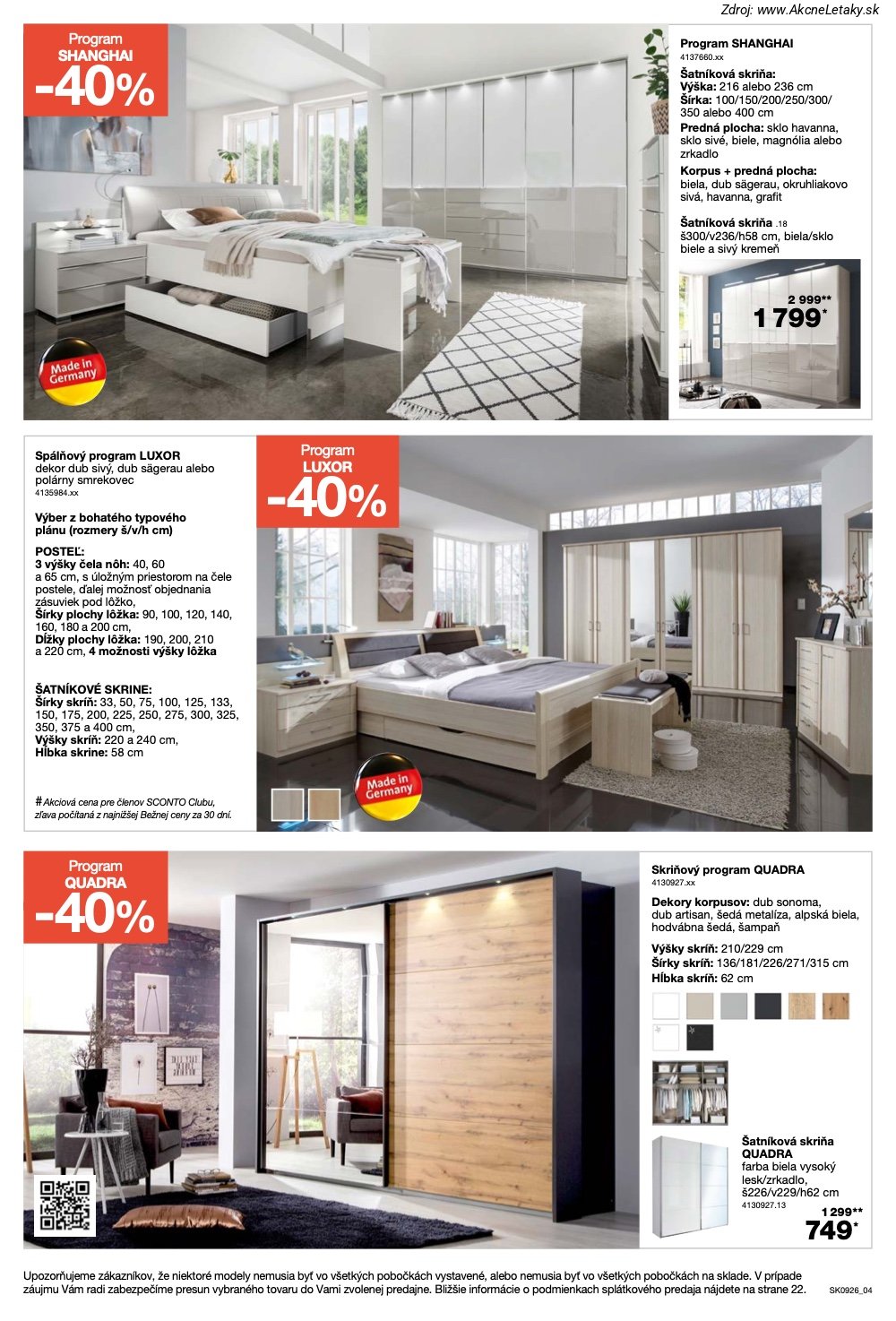 Leták Sconto (15. 7. - 4. 8. 2026) - strana 4 z 24