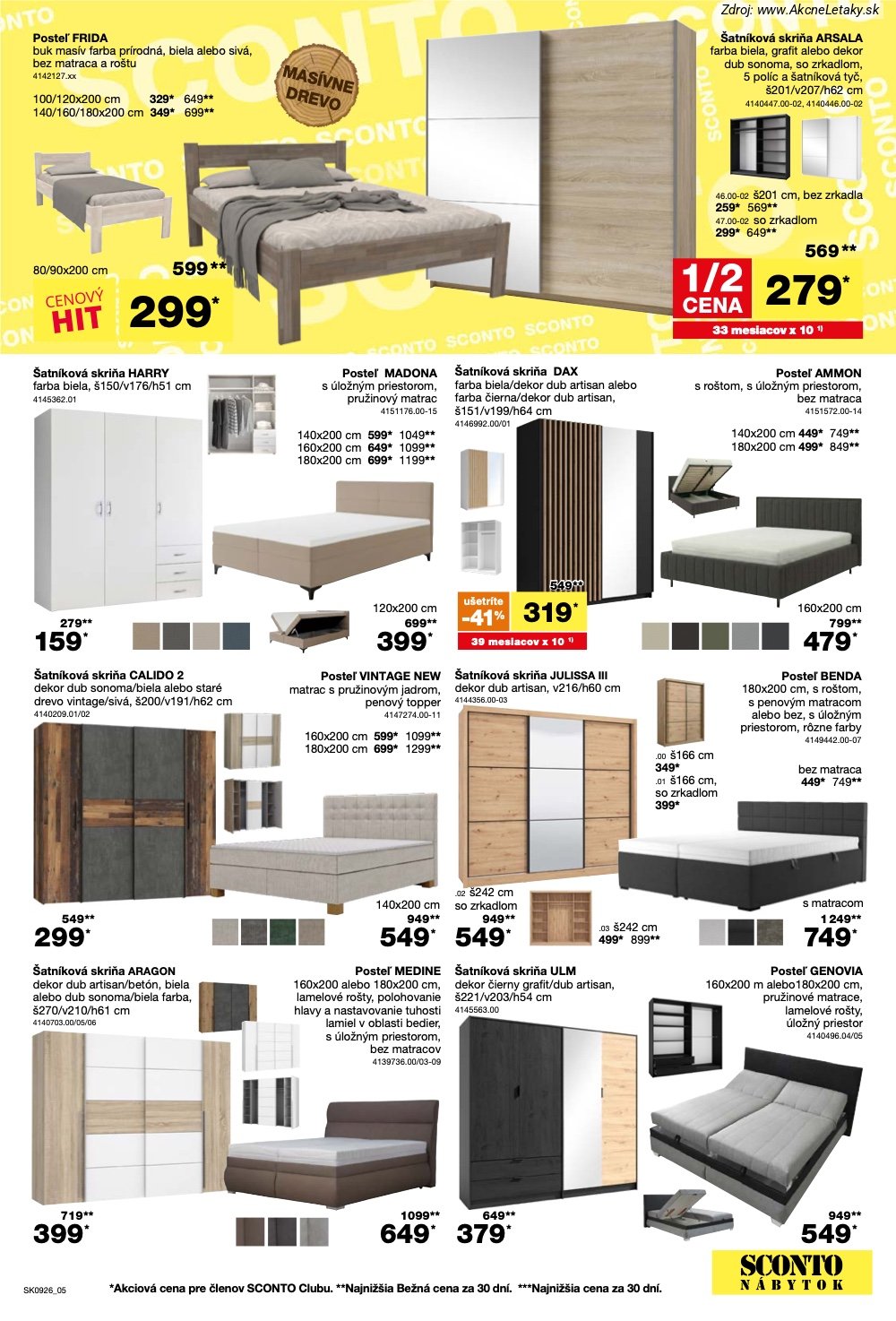 Leták Sconto (15. 7. - 4. 8. 2026) - strana 5 z 24