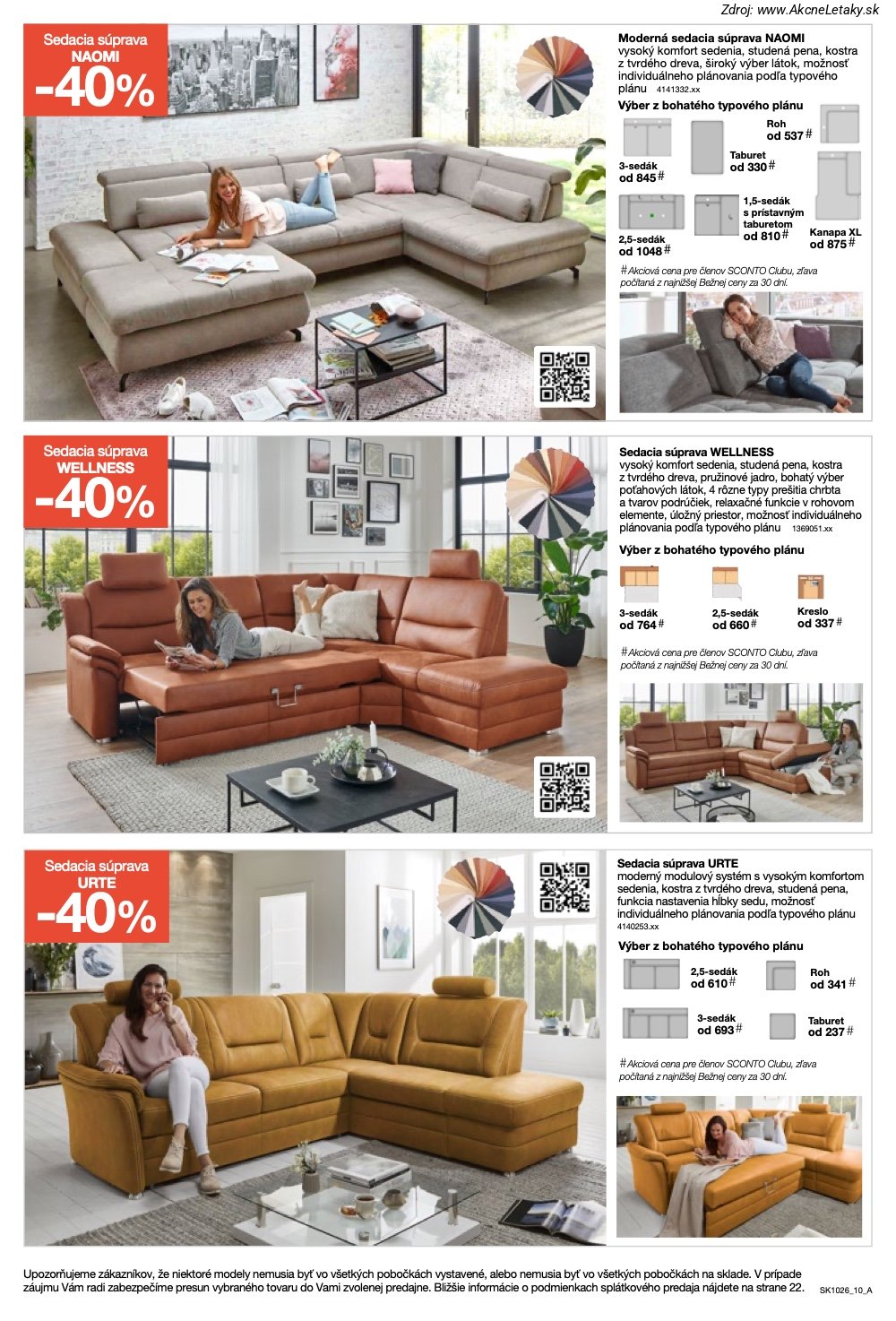 Leták Sconto (5. 8. - 25. 8. 2026) - strana 10 z 24