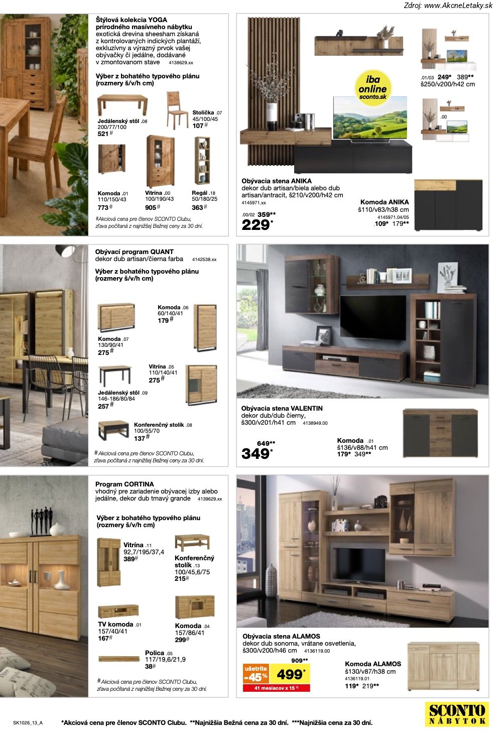 Leták Sconto (5. 8. - 25. 8. 2026) - strana 13 z 24