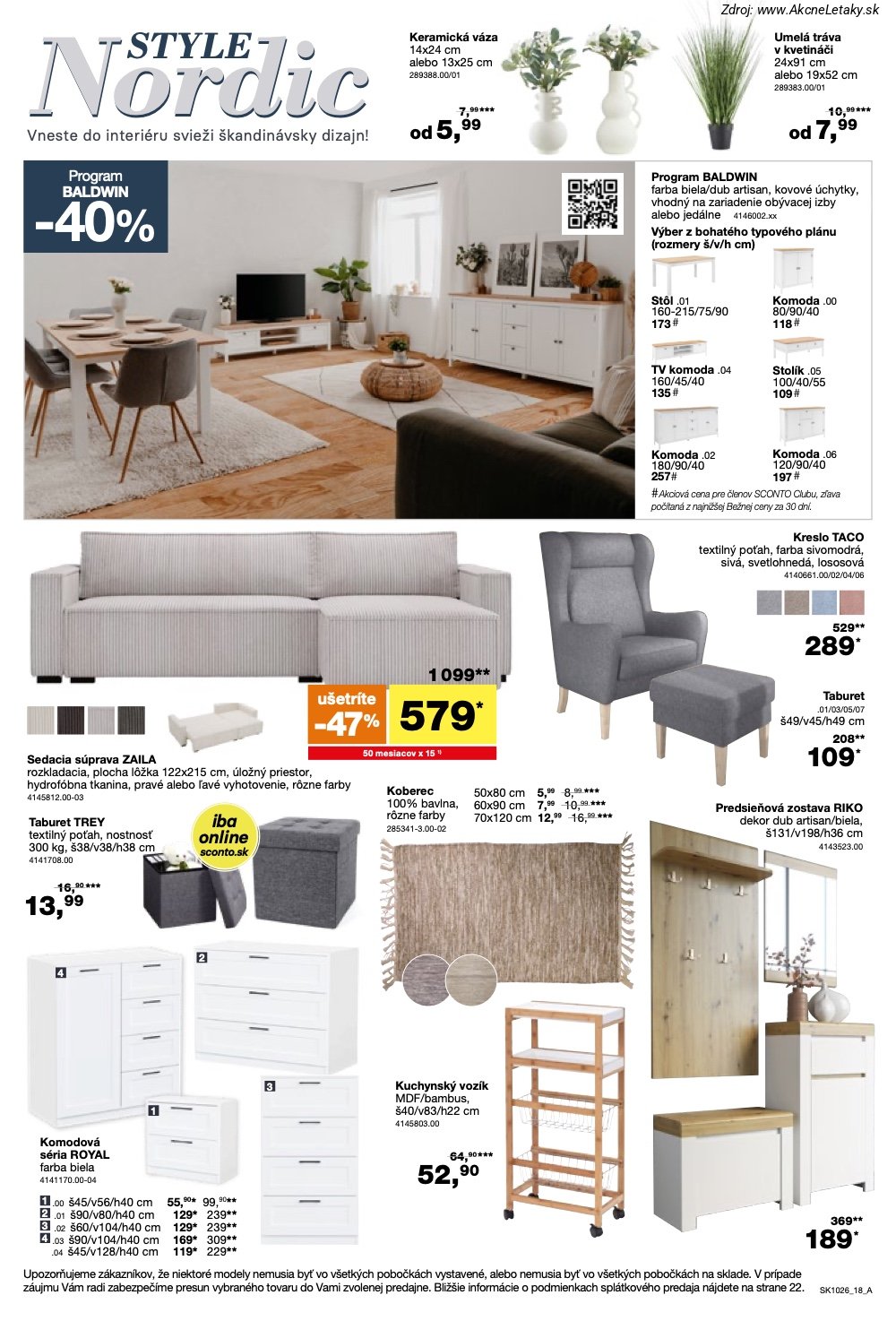 Leták Sconto (5. 8. - 25. 8. 2026) - strana 18 z 24