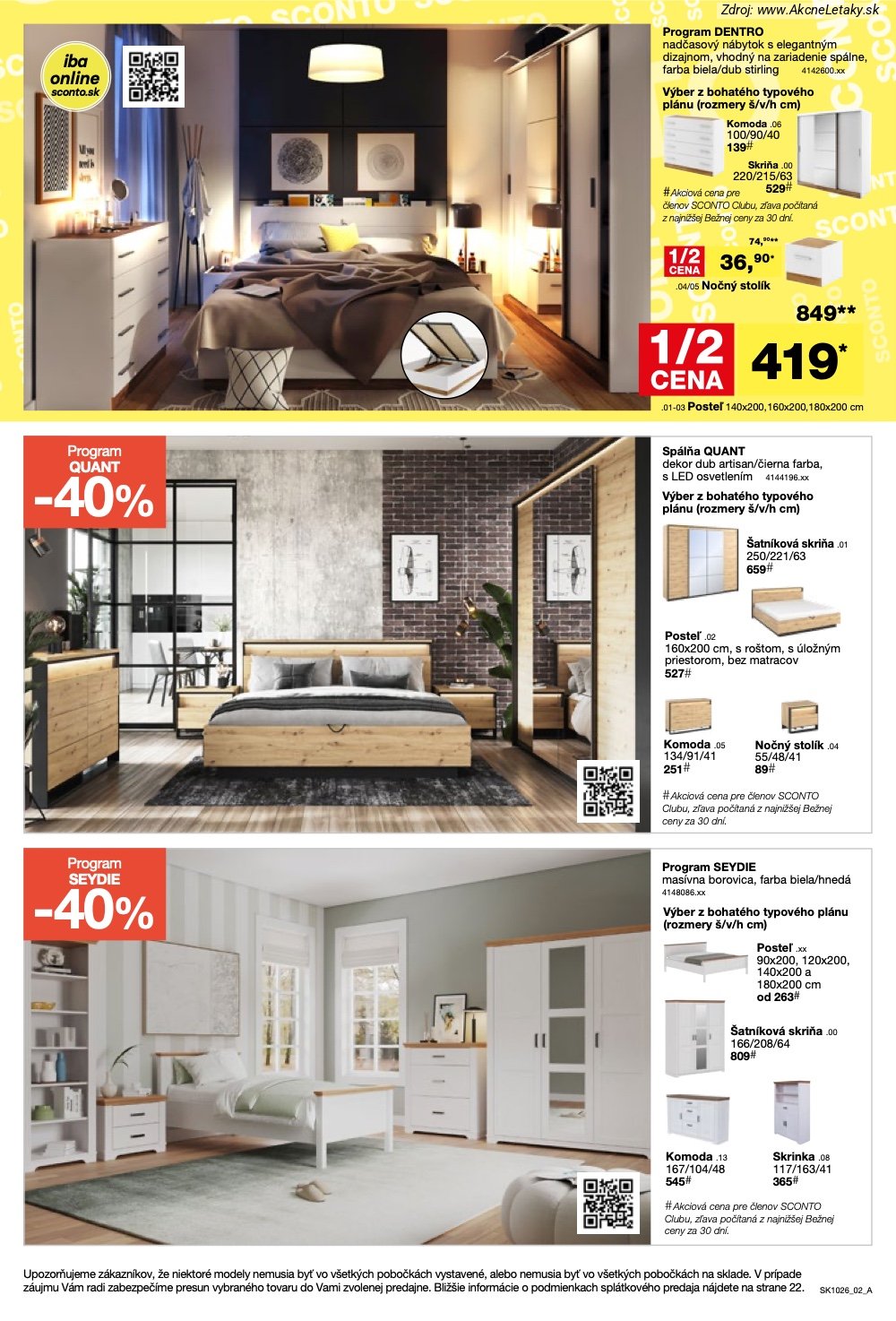Leták Sconto (5. 8. - 25. 8. 2026) - strana 2 z 24