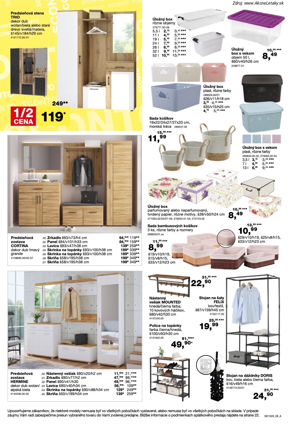 Leták Sconto (5. 8. - 25. 8. 2026) - strana 8 z 24