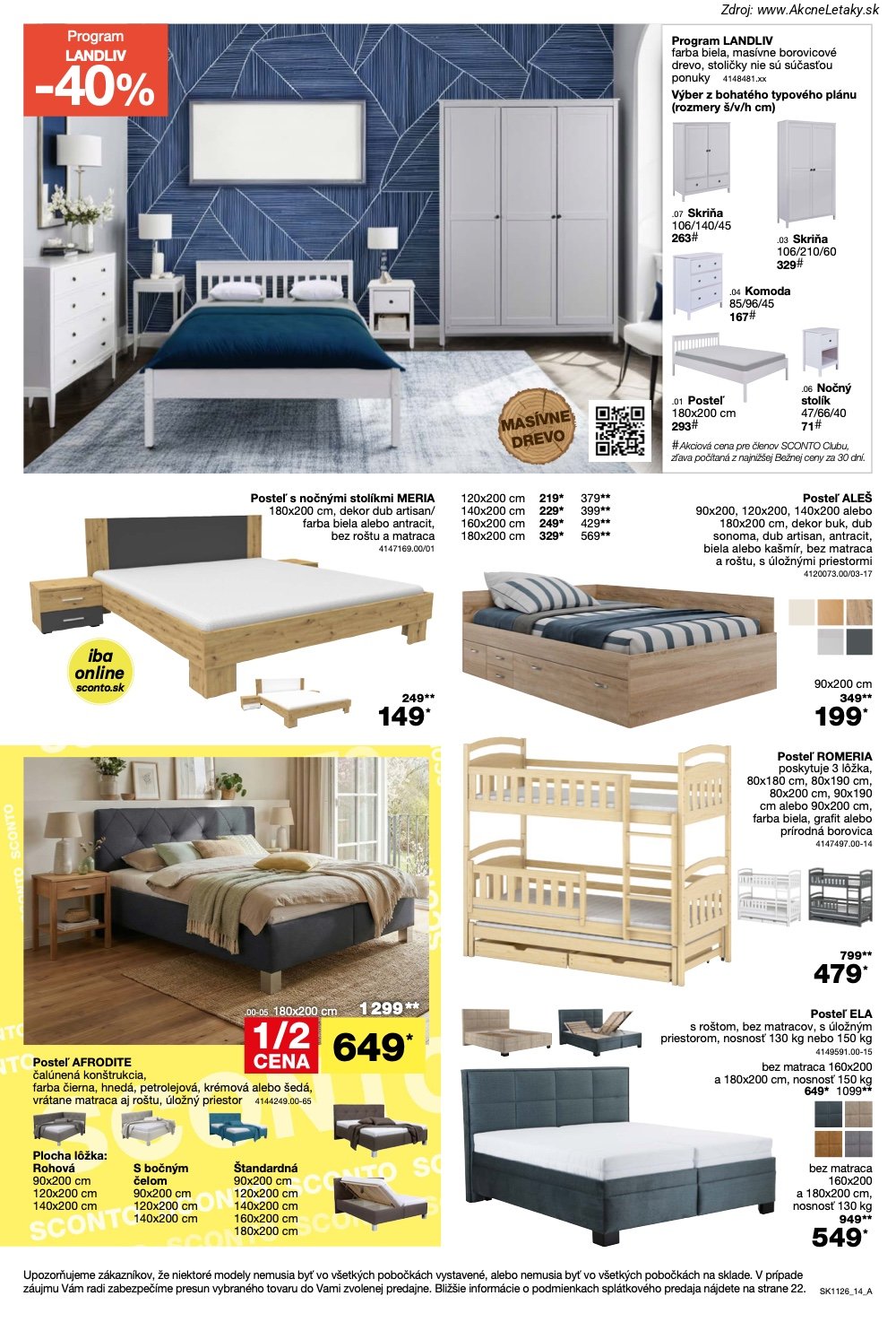 Leták Sconto (26. 8. - 22. 9. 2026) - strana 14 z 24