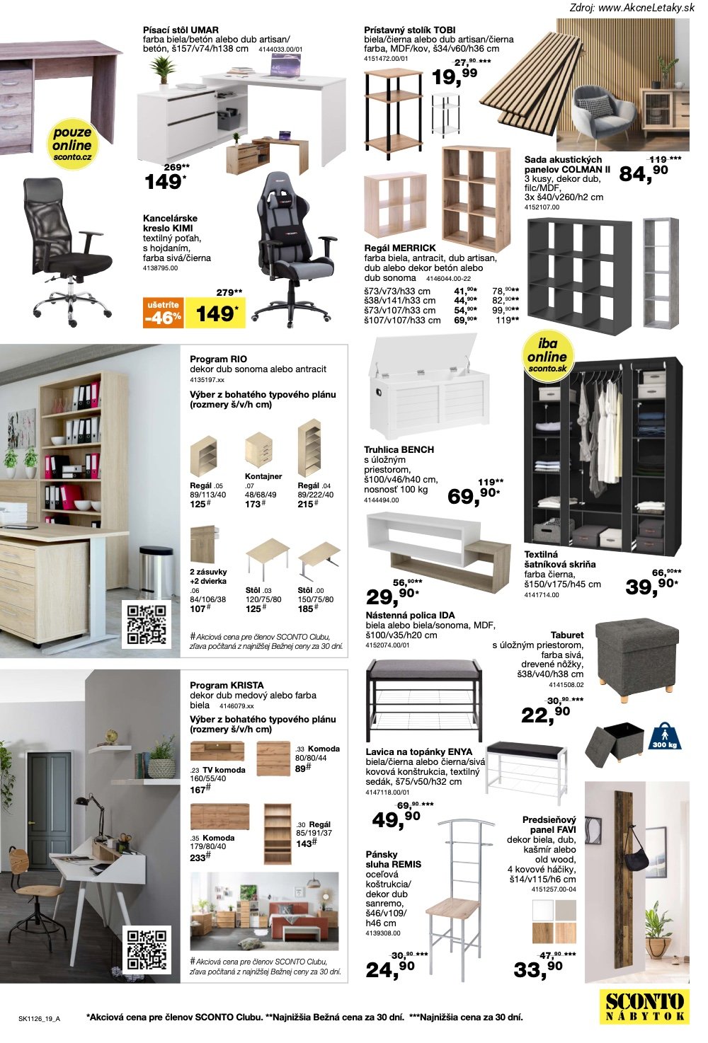 Leták Sconto (26. 8. - 22. 9. 2026) - strana 19 z 24