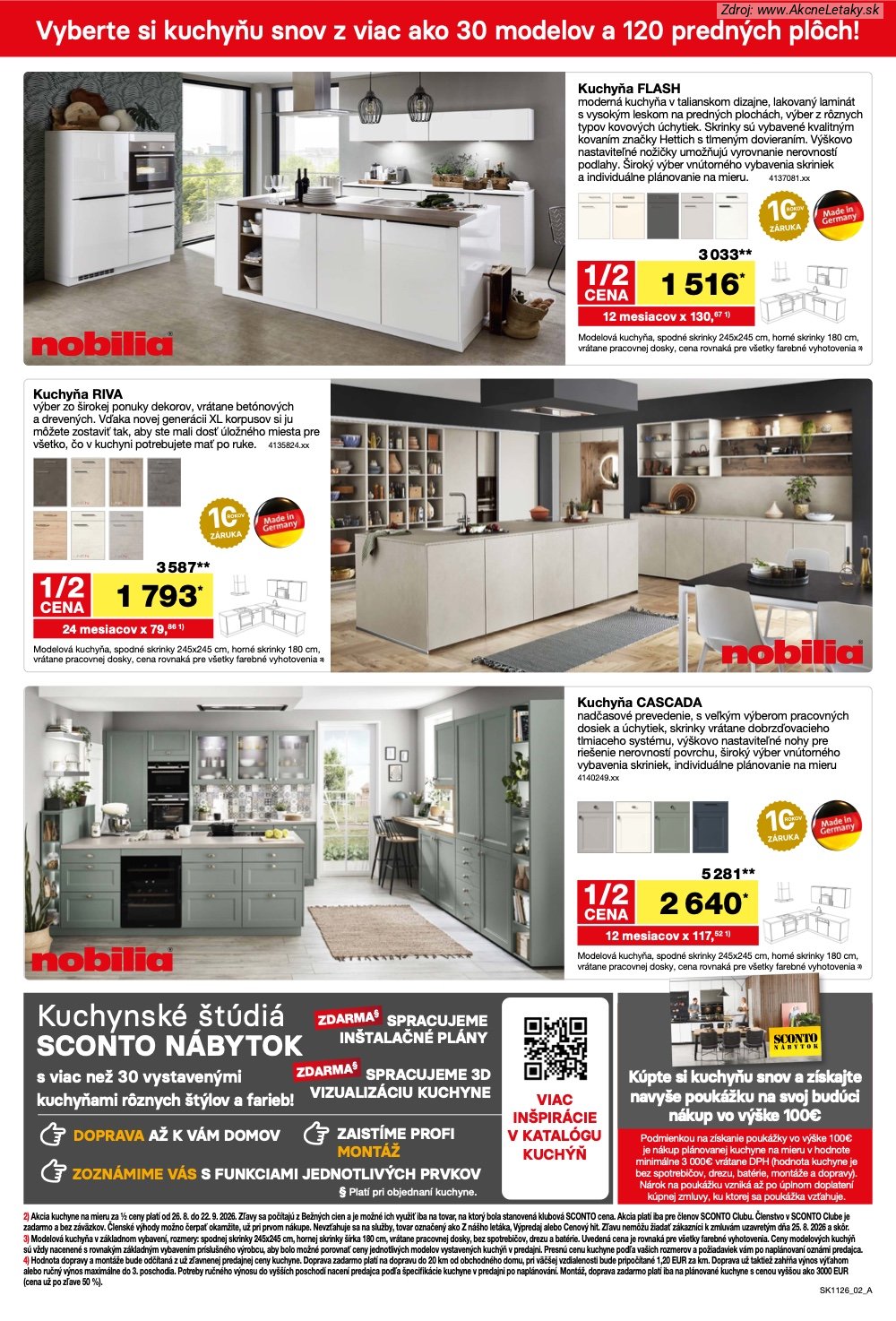 Leták Sconto (26. 8. - 22. 9. 2026) - strana 2 z 24