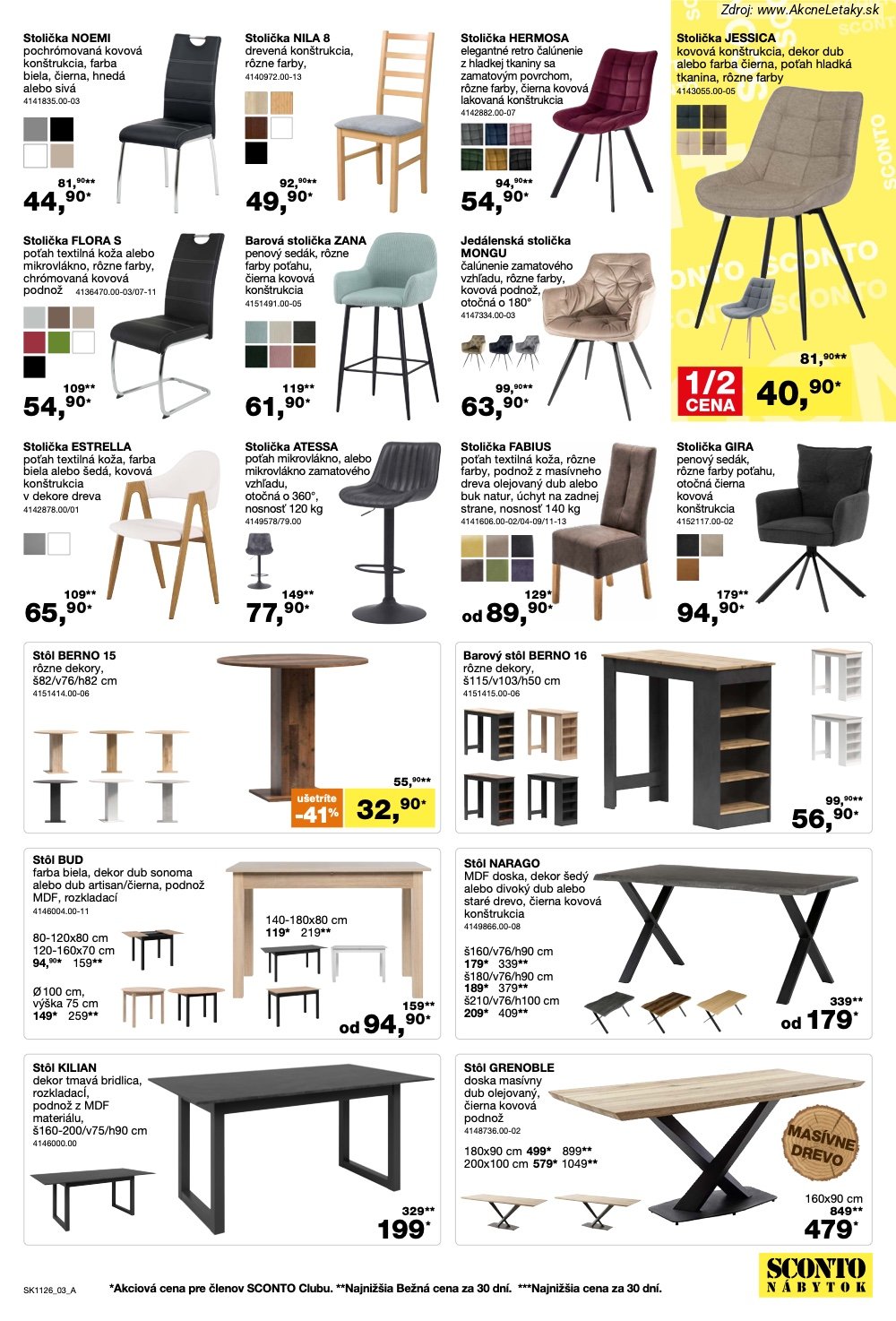 Leták Sconto (26. 8. - 22. 9. 2026) - strana 3 z 24