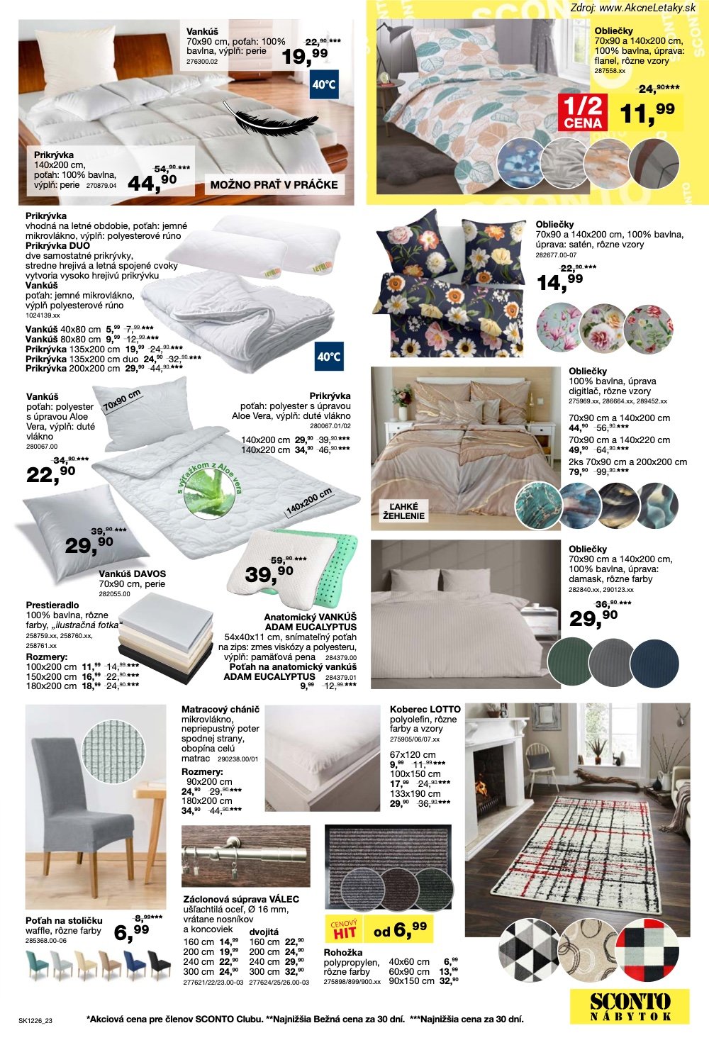 Strana 4 - leták Sconto nábytok (23. 9. - 13. 10. 2026)