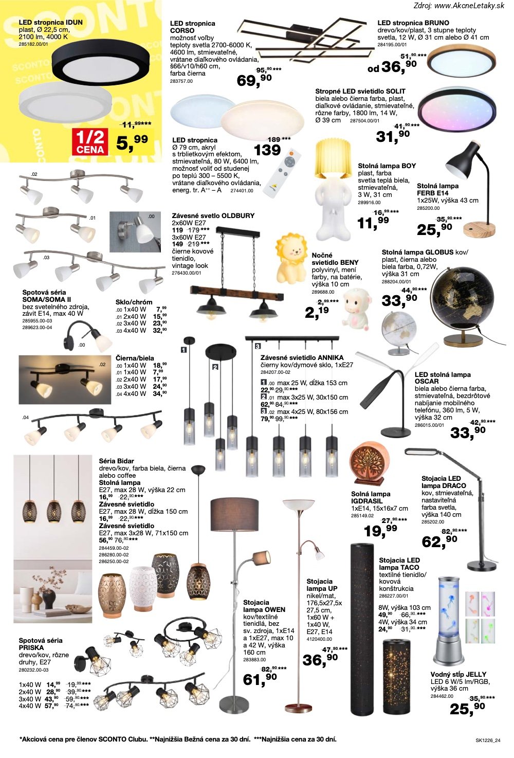 Leták Sconto (23. 9. - 13. 10. 2026) - strana 24 z 24