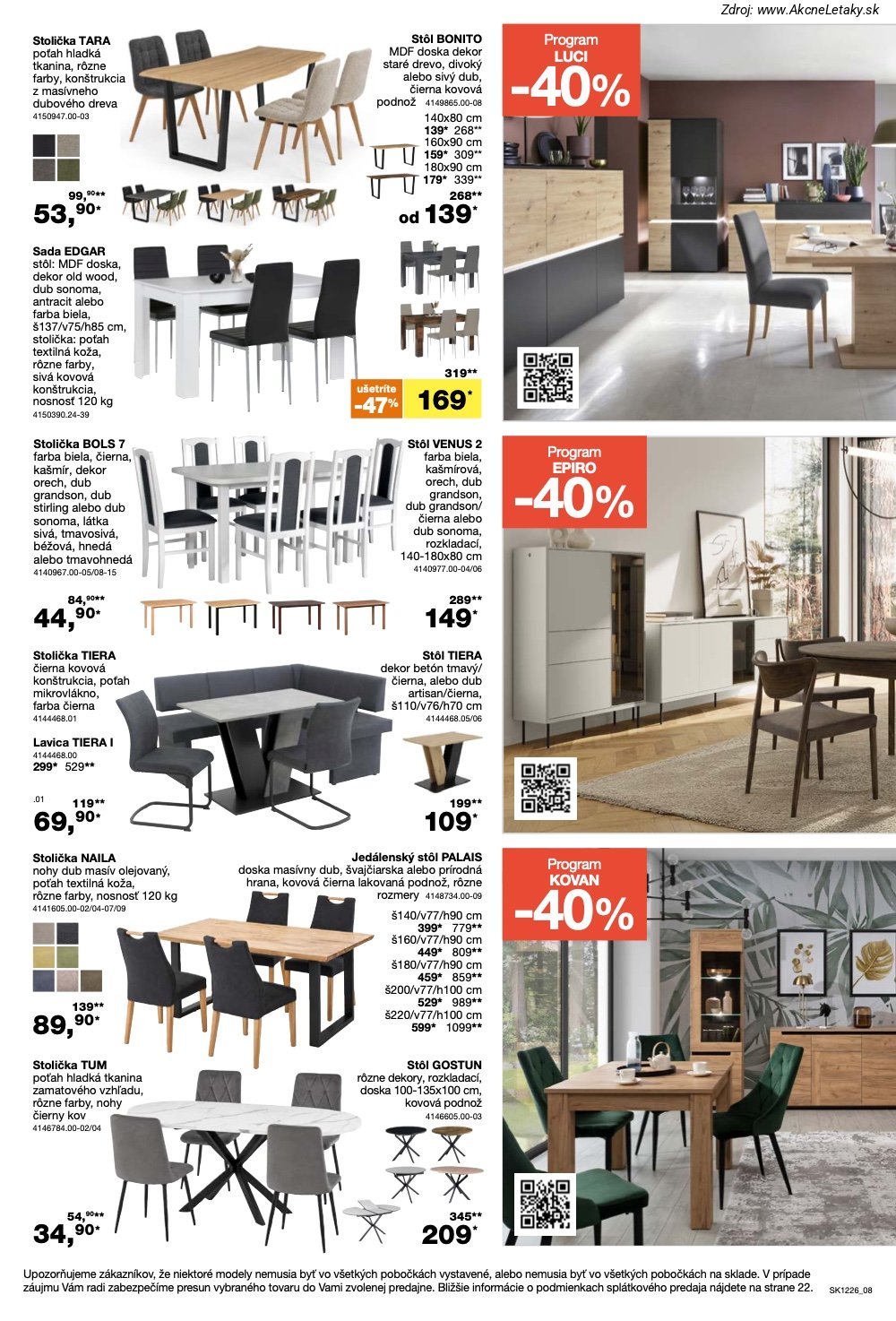 Strana 12 - leták Sconto nábytok (23. 9. - 13. 10. 2026)
