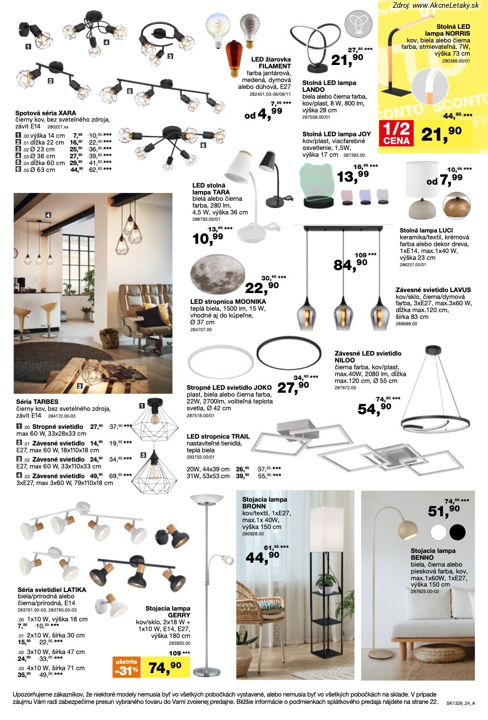 Leták Sconto (14. 10. - 10. 11. 2026) - strana 24 z 24
