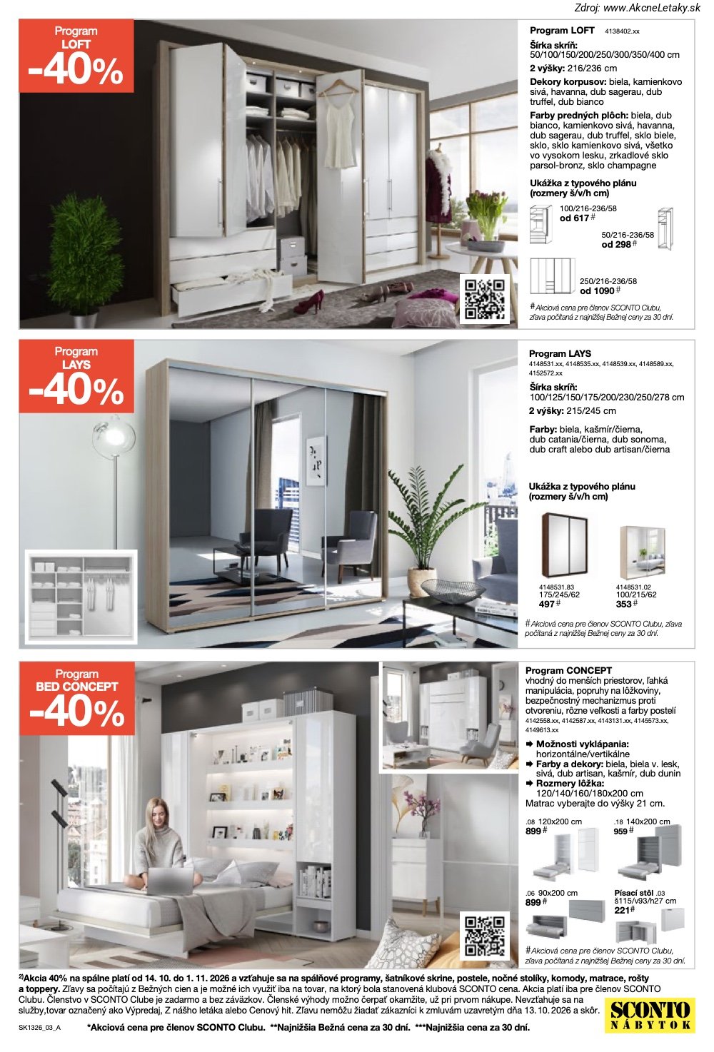 Leták Sconto (14. 10. - 10. 11. 2026) - strana 3 z 24