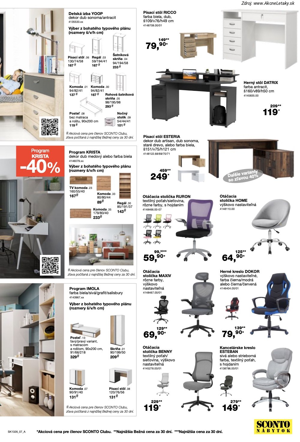 Leták Sconto (14. 10. - 10. 11. 2026) - strana 7 z 24