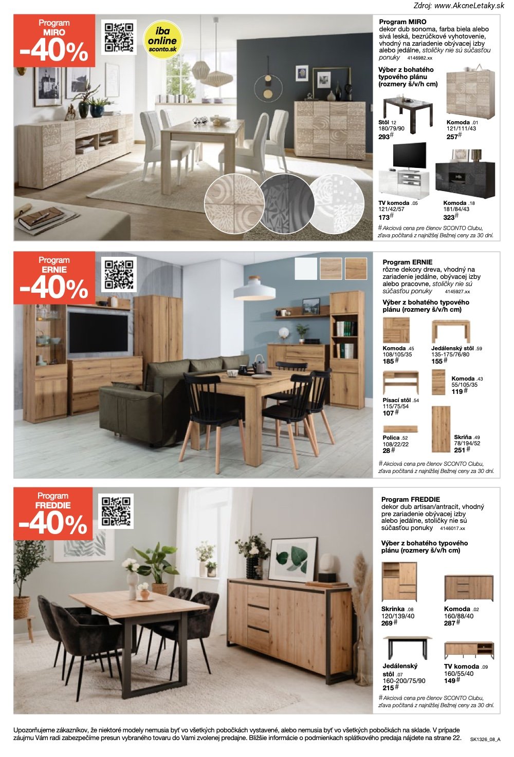 Leták Sconto (14. 10. - 10. 11. 2026) - strana 8 z 24
