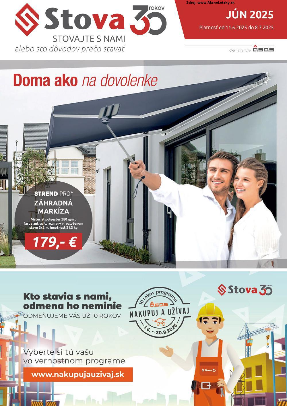 Leták Stova - strana 1