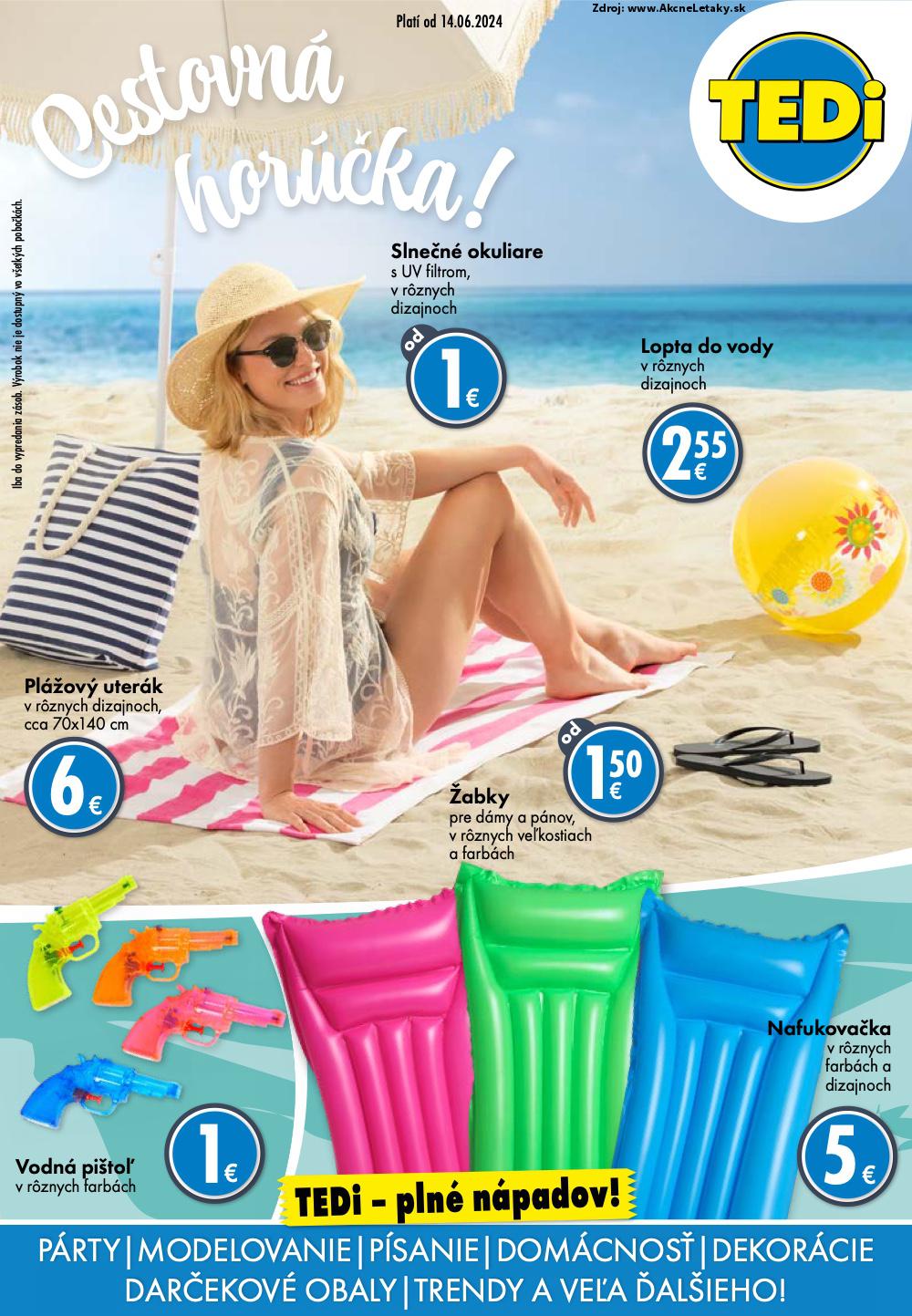 Leták TEDi (14. 6. - 22. 6. 2024) - strana 1 z 18