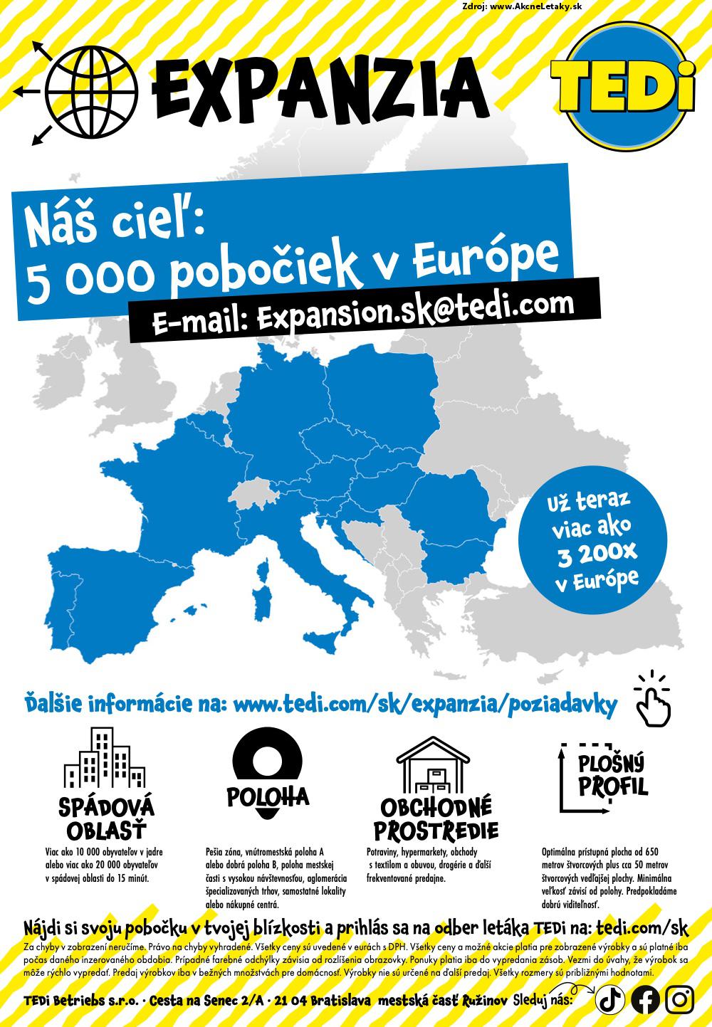 Leták TEDi (31. 1. - 8. 2. 2025) - strana 22 z 22