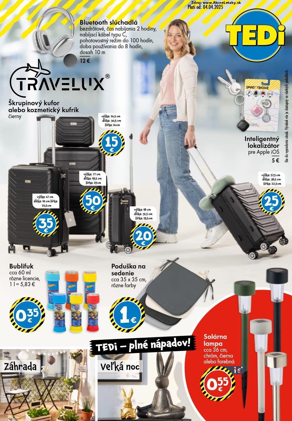 Leták TEDi (4. 4. - 20. 4. 2025) - strana 1 z 28