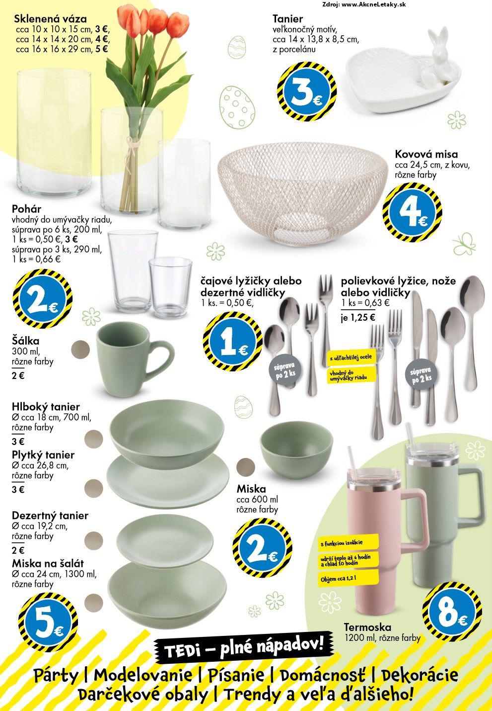 Leták TEDi (4. 4. - 20. 4. 2025) - strana 4 z 28