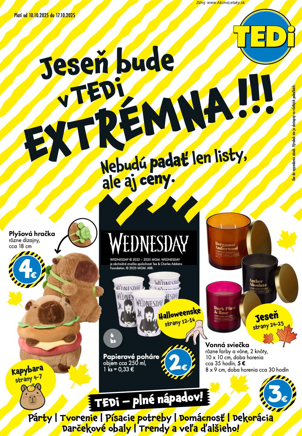 Leták TEDi - strana 1