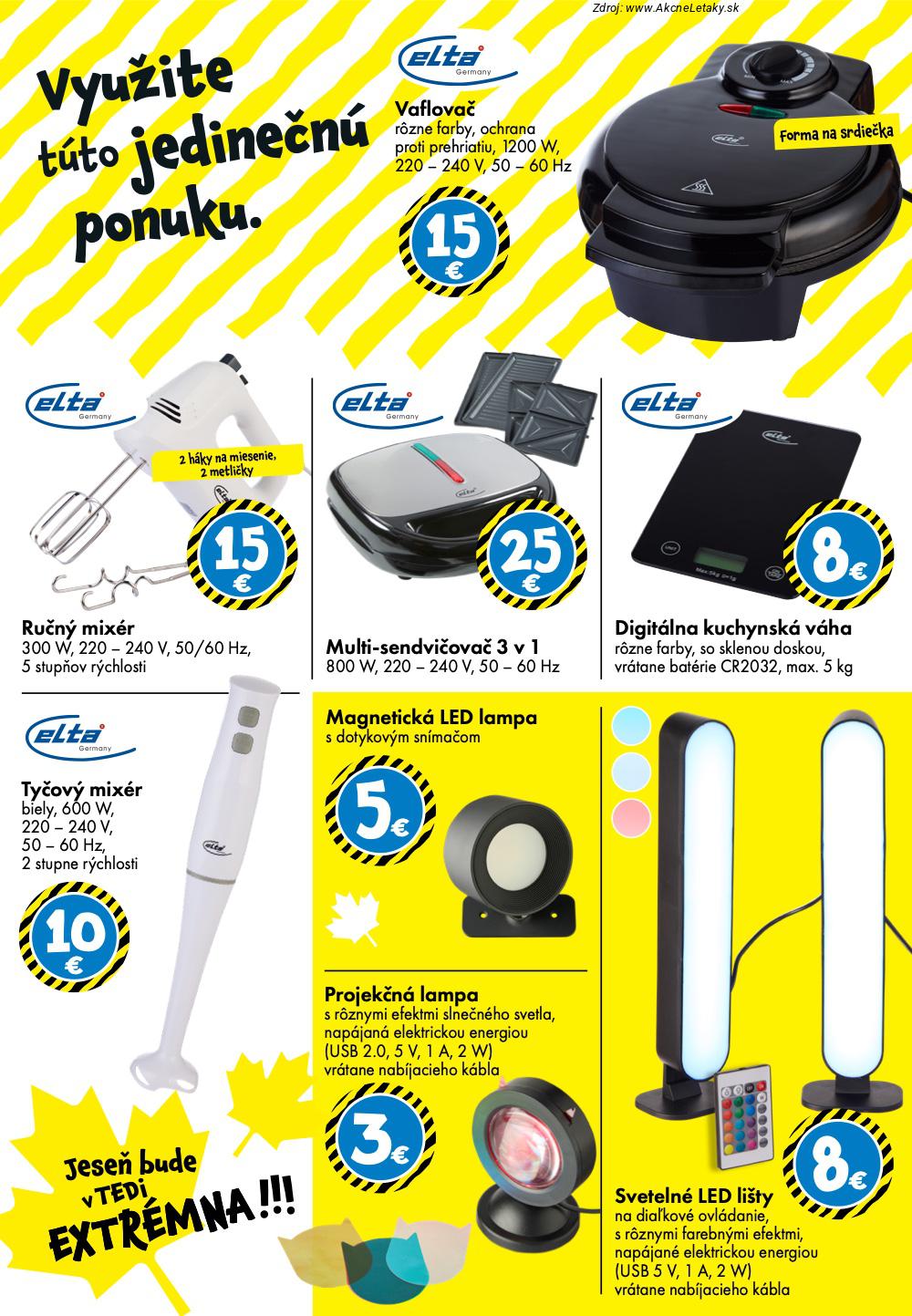 Leták TEDi (10. 10. - 17. 10. 2025) - strana 9 z 27