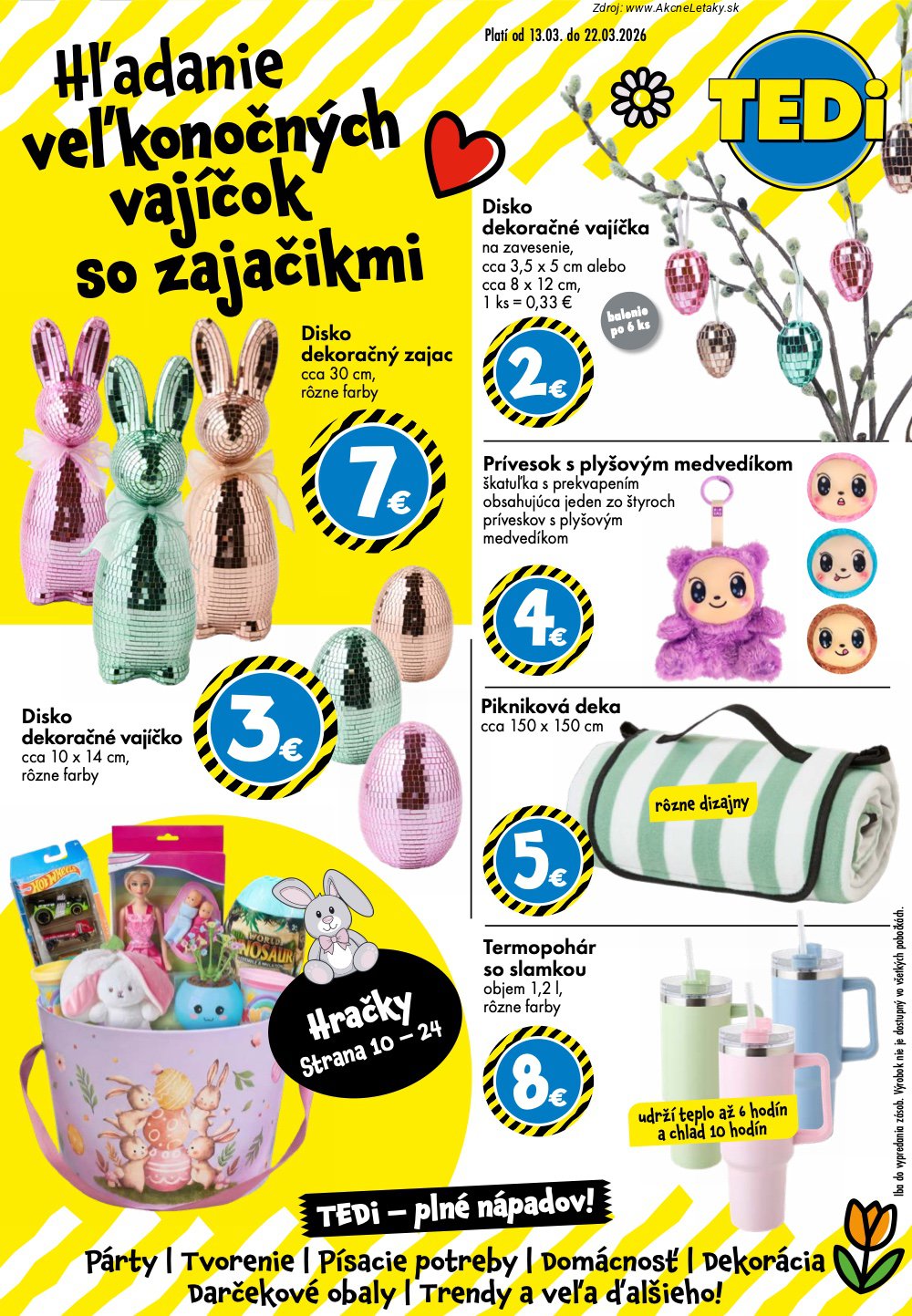 Leták TEDi (13. 3. - 22. 3. 2026) - strana 1 z 40