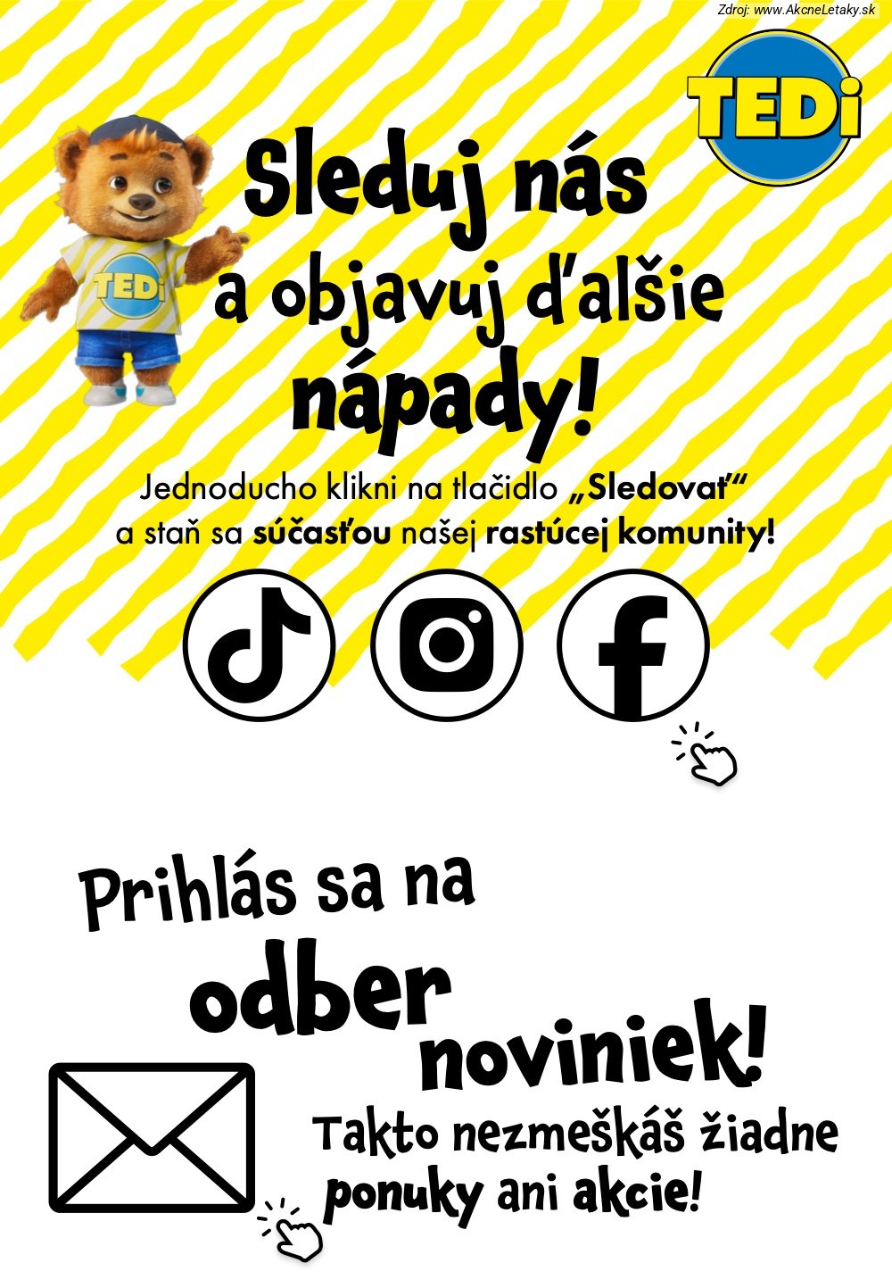 Leták TEDi (14. 8. - 23. 8. 2026) - strana 20 z 21