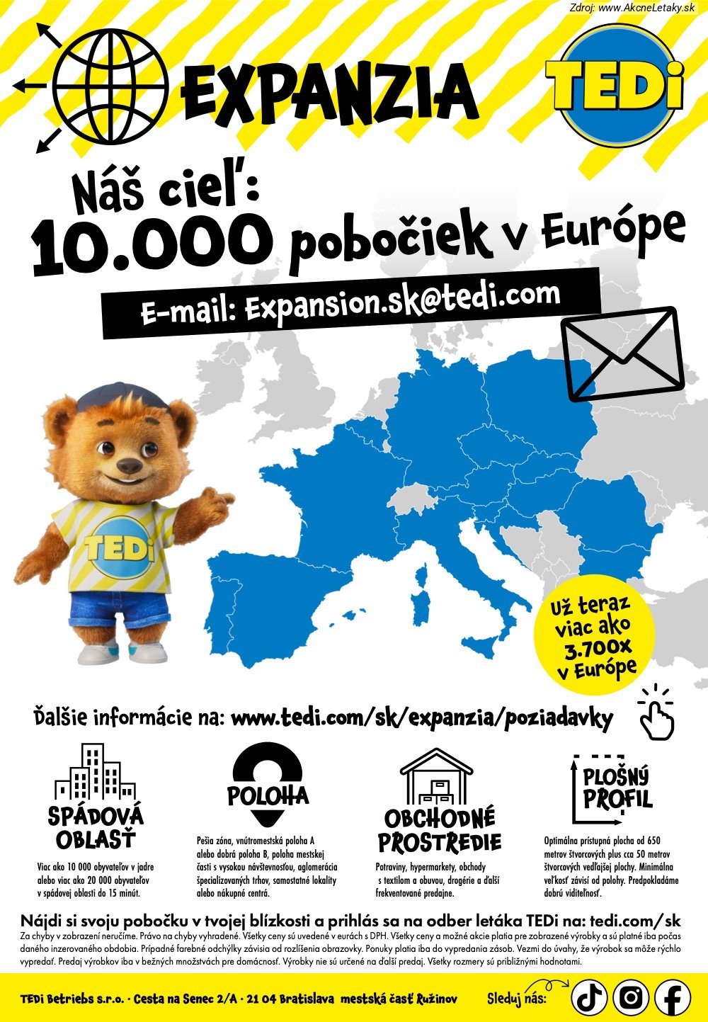 Leták TEDi (14. 8. - 23. 8. 2026) - strana 21 z 21
