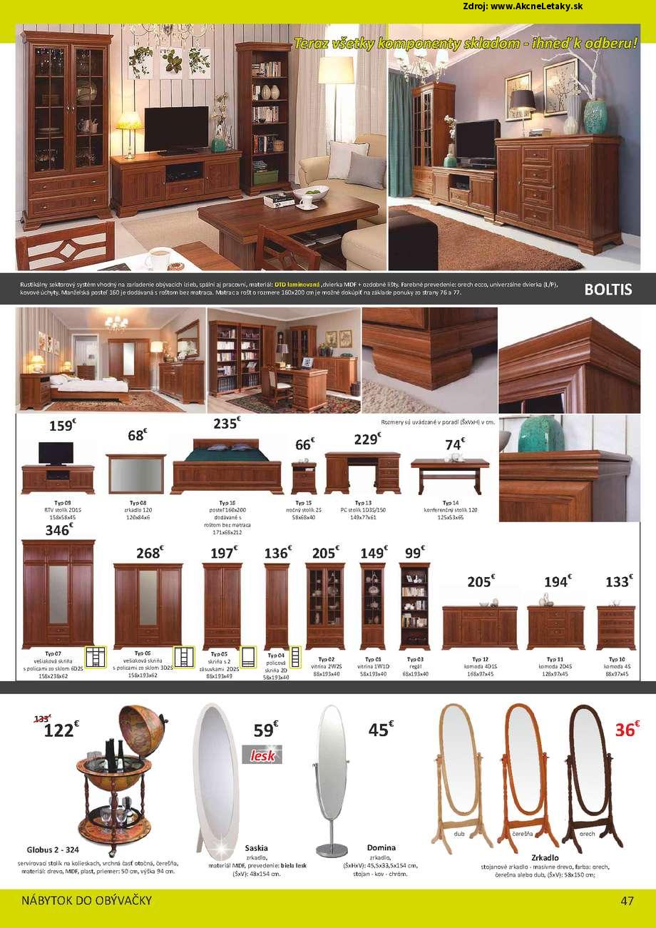Leták Tempo Kondela Nábytok (1. 10. - 31. 12. 2015) - strana 47 z 100
