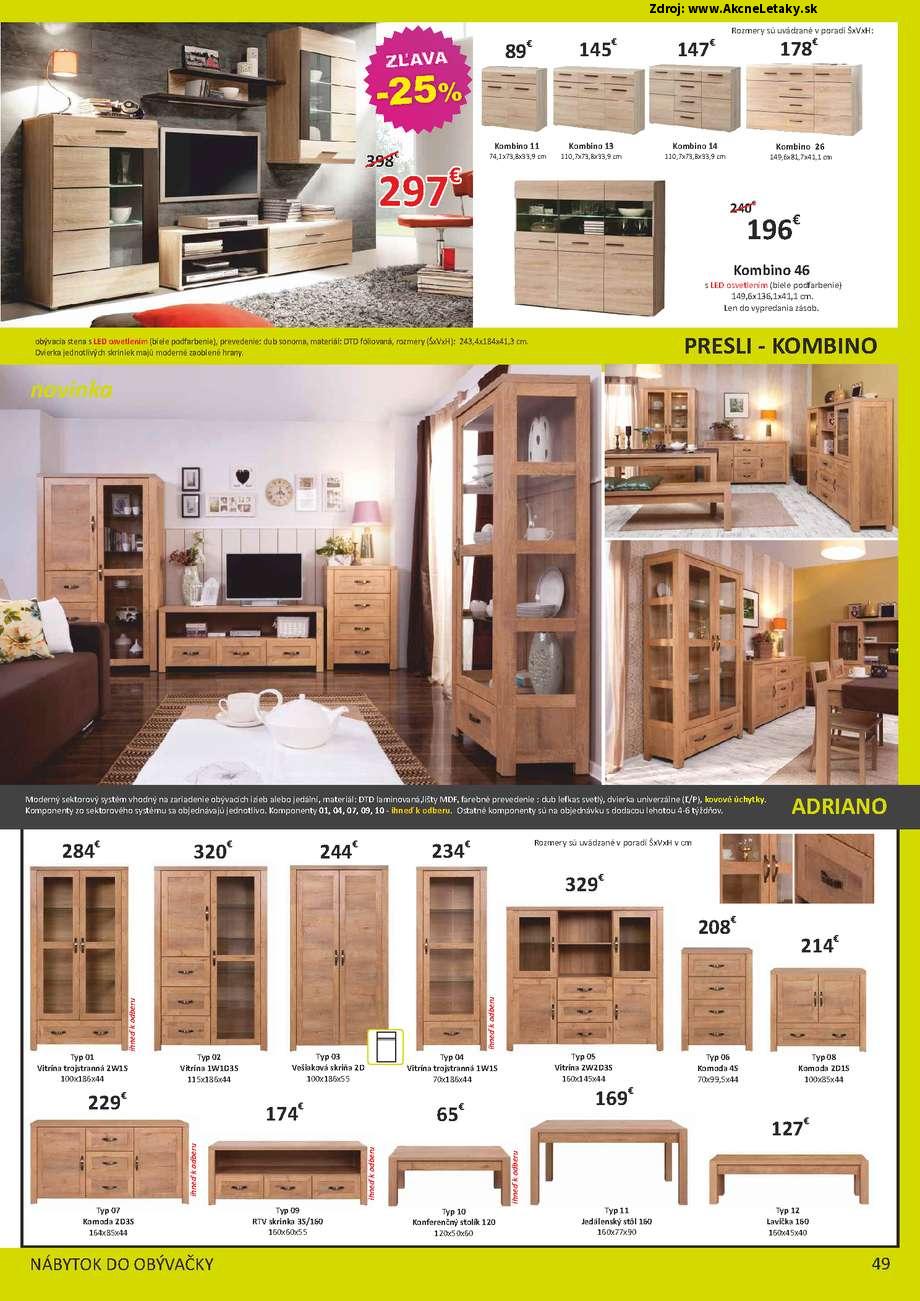 Leták Tempo Kondela Nábytok (1. 10. - 31. 12. 2015) - strana 49 z 100
