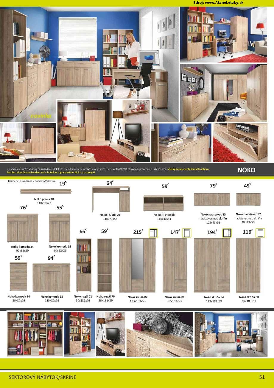 Leták Tempo Kondela Nábytok (1. 10. - 31. 12. 2015) - strana 51 z 100