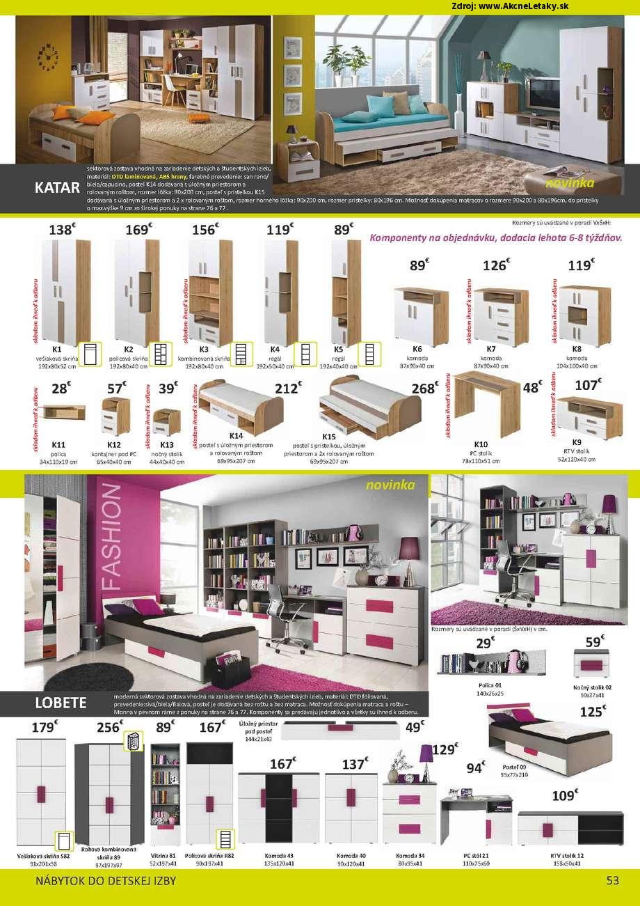 Leták Tempo Kondela Nábytok (1. 10. - 31. 12. 2015) - strana 53 z 100