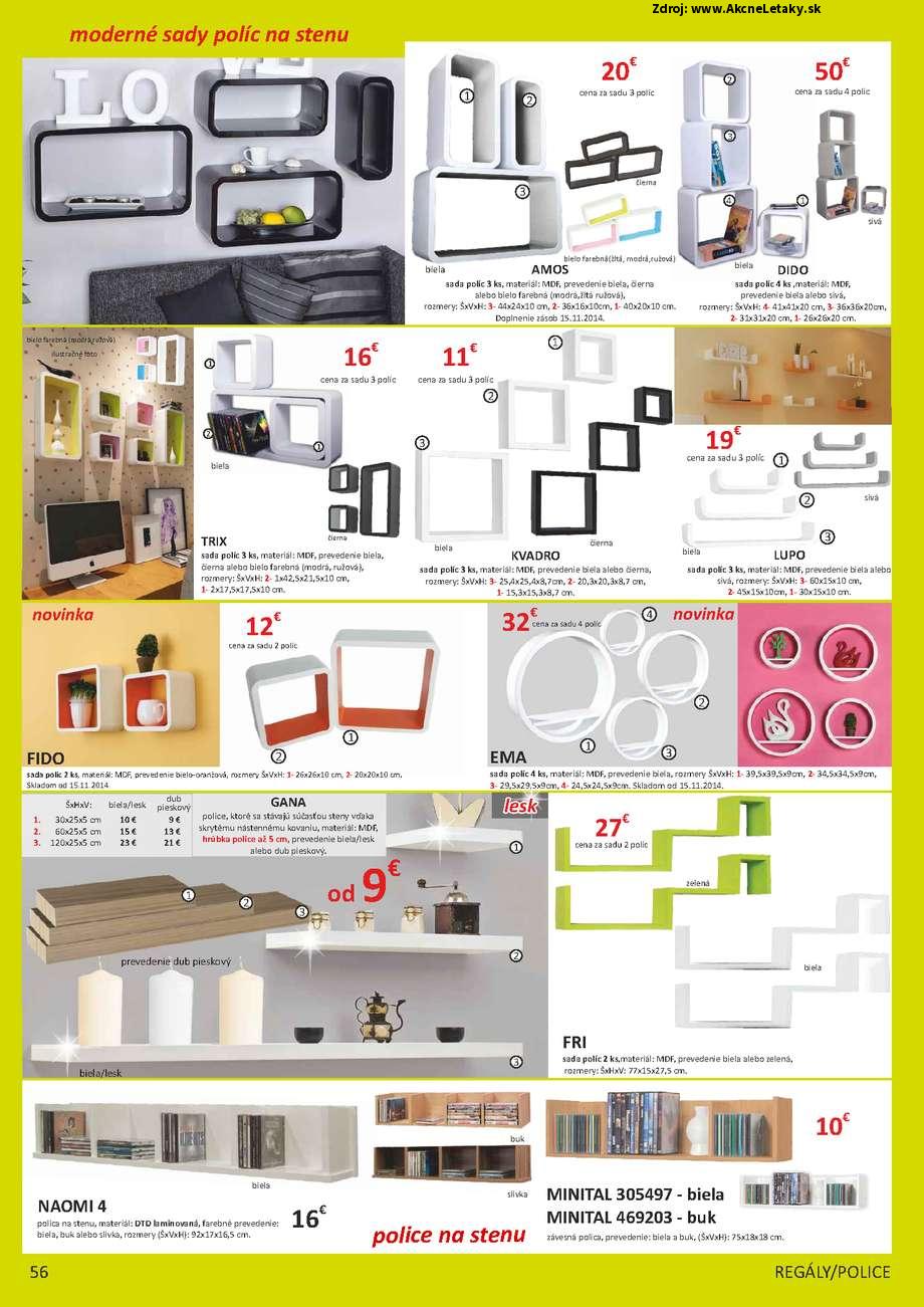 Leták Tempo Kondela Nábytok (1. 10. - 31. 12. 2015) - strana 56 z 100
