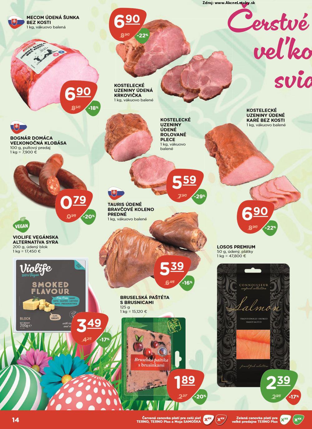 Leták TERNO (10. 4. - 23. 4. 2025) - strana 14 z 16