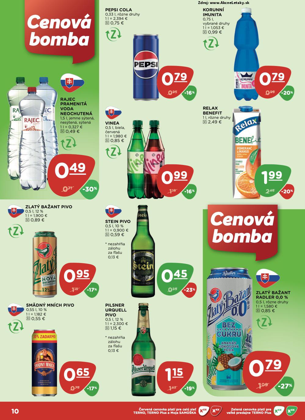 Leták TERNO (24. 4. - 30. 4. 2025) - strana 10 z 13