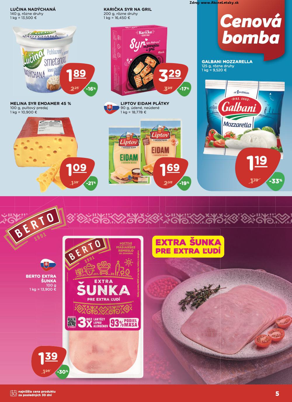 Leták TERNO (24. 4. - 30. 4. 2025) - strana 5 z 13