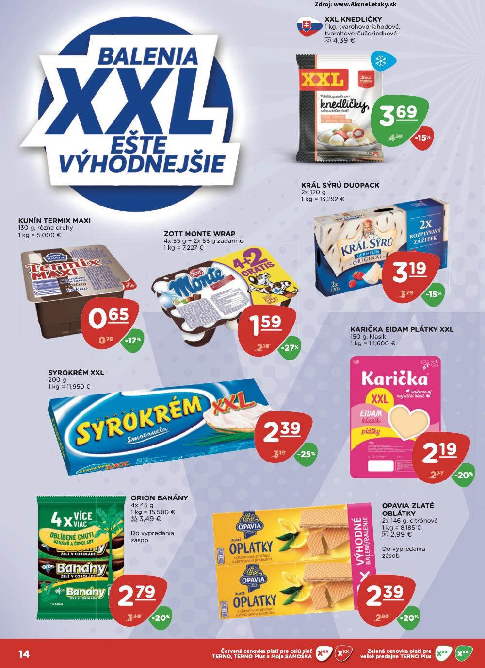 Leták TERNO (15. 5. - 21. 5. 2025) - strana 14 z 19
