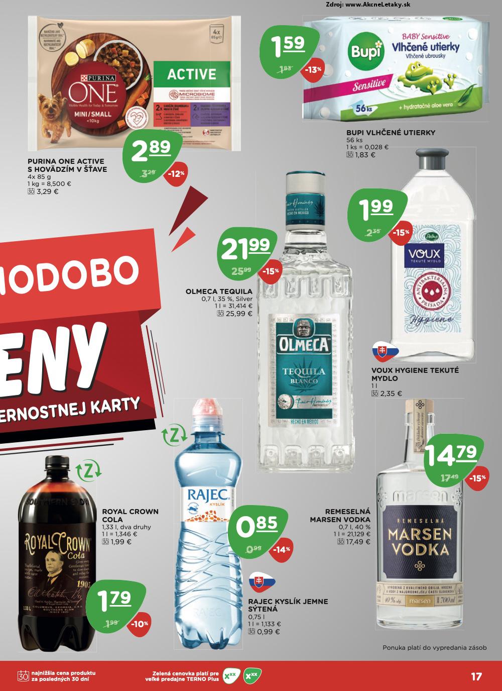 Leták TERNO (15. 5. - 21. 5. 2025) - strana 17 z 19