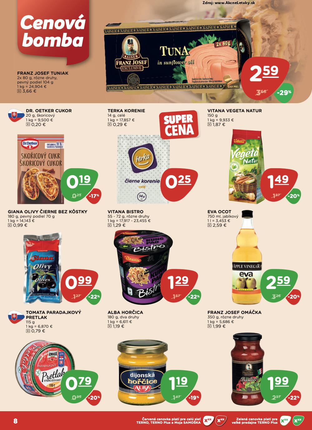 Leták TERNO (15. 5. - 21. 5. 2025) - strana 8 z 19