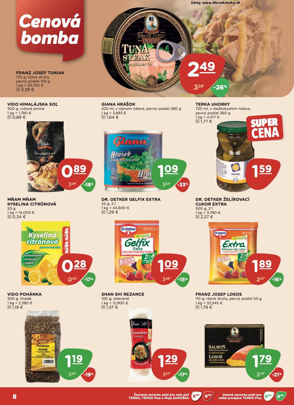 Leták TERNO (29. 5. - 4. 6. 2025) - strana 8 z 15
